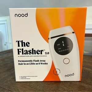 Nood The Flasher IPL Permanent Hair Removal LED Display 2.0, NEW SEALED IN BOX